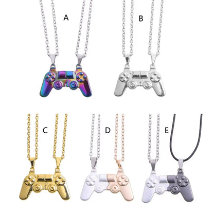 Magnet Game Controller Necklace for Couple